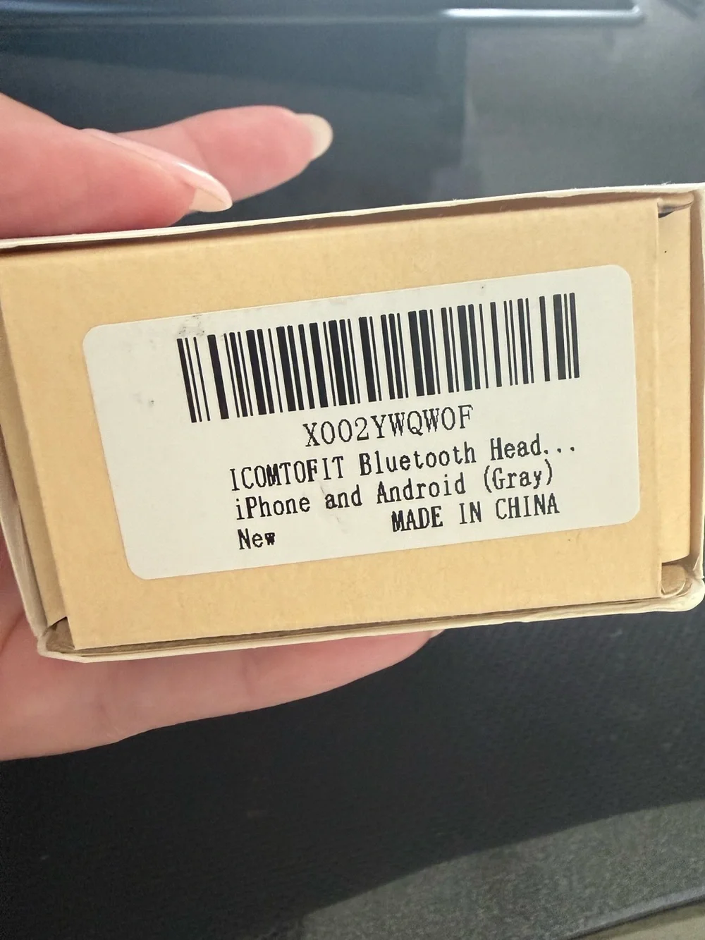 ICOMTOFIT Bluetooth Headset, Wireless Bluetooth Earpiece V5.0 Hands-Free NEW